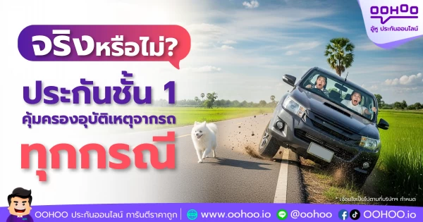 ประกันชั้น 1 คุ้มครองทุกกรณีจริงหรือแค่โฆษณา